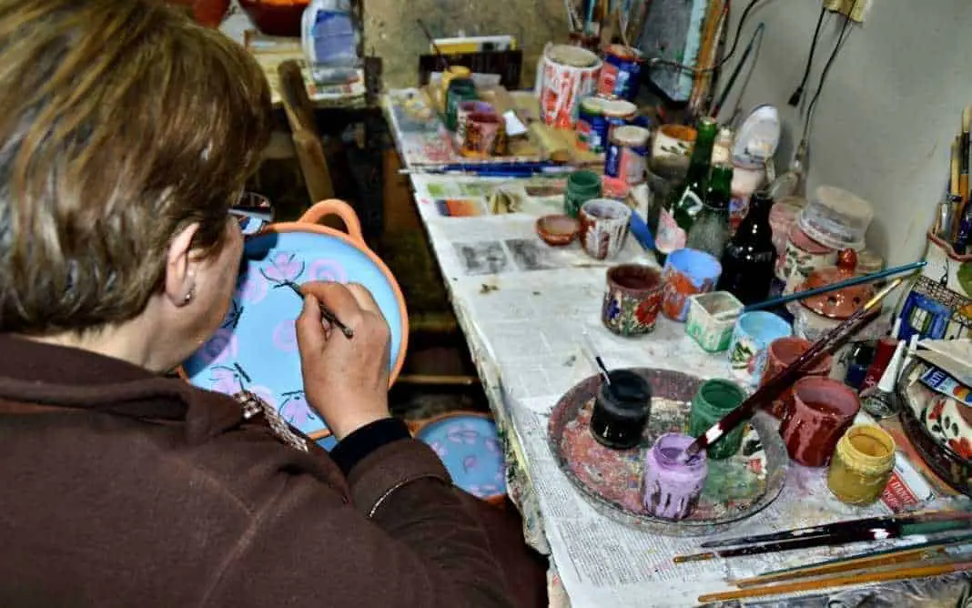 Learning pottery from Mr. Stelios Stamatis - Things To Do in Lesvos Greece