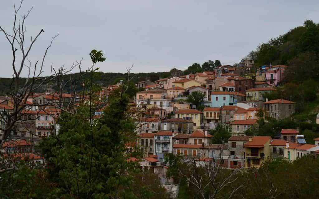 Hiking through the Chestnut Forest of Agiassos, Lesvos