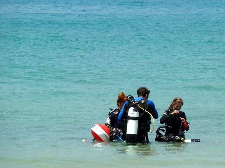 Scuba Diving at Mylopotas beach